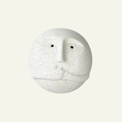 Abstract Face Ceramic Sculpture