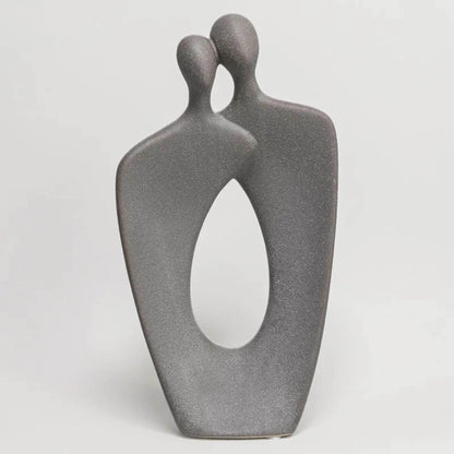 Ceramic Couple Sculpture