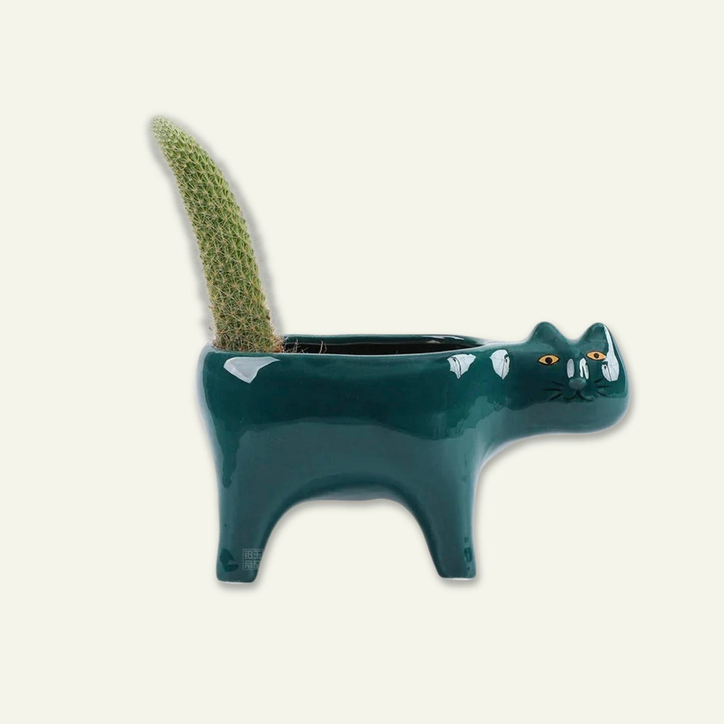 Ceramic Cat Planter