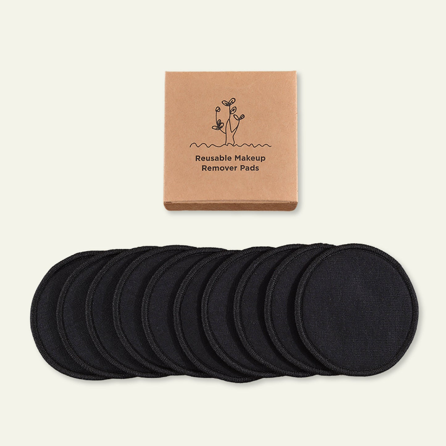 Reusable Bamboo Fiber Makeup Remover Pads