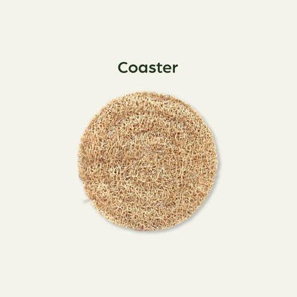 Loofah Coaster/Teapot Mat