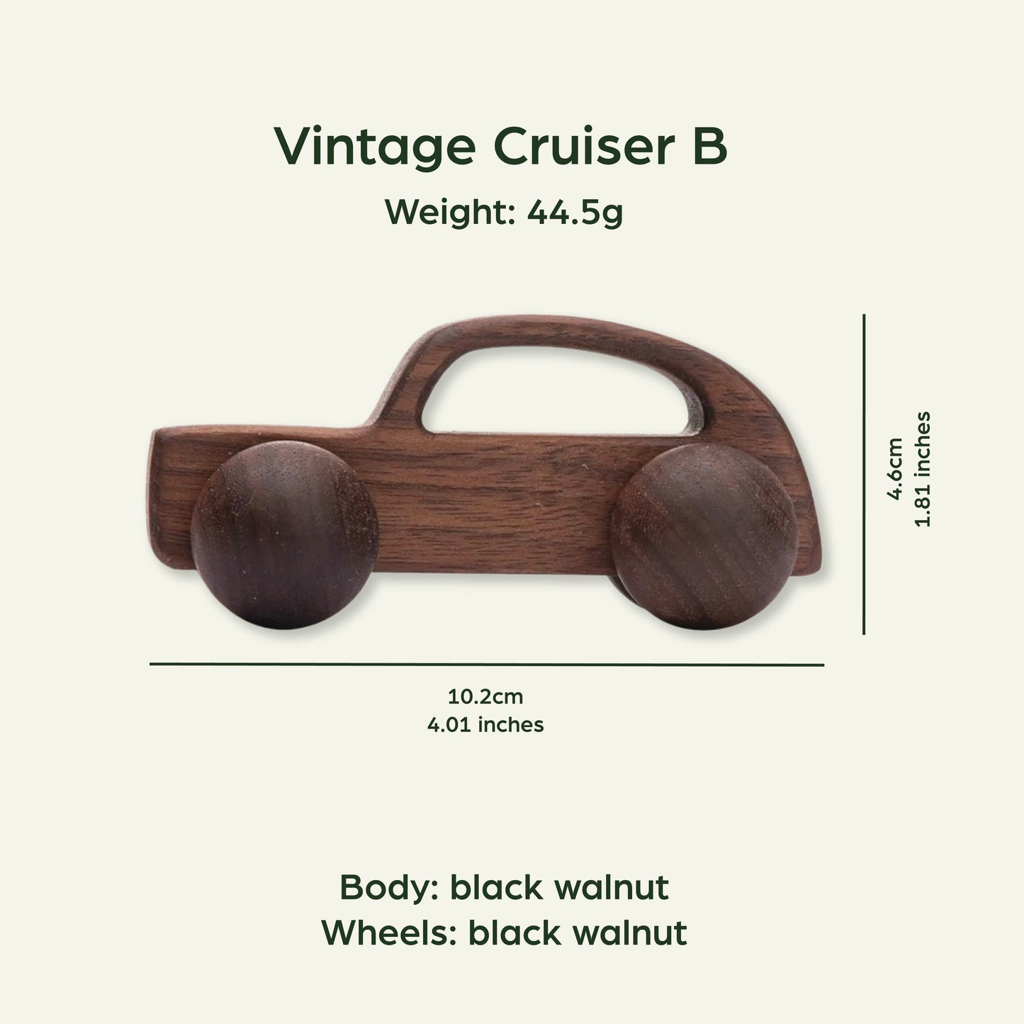 Wooden Toy Car