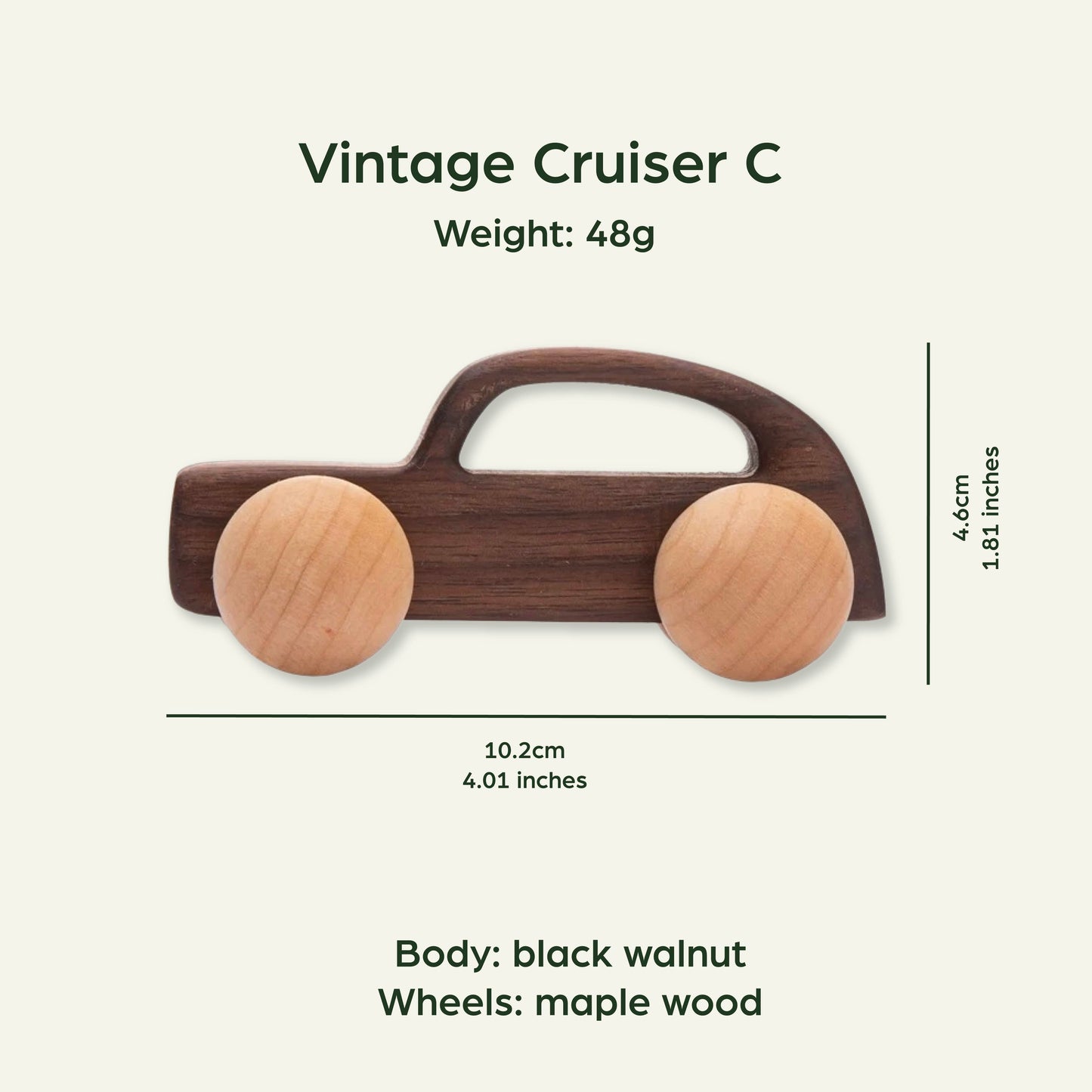 Wooden Toy Car