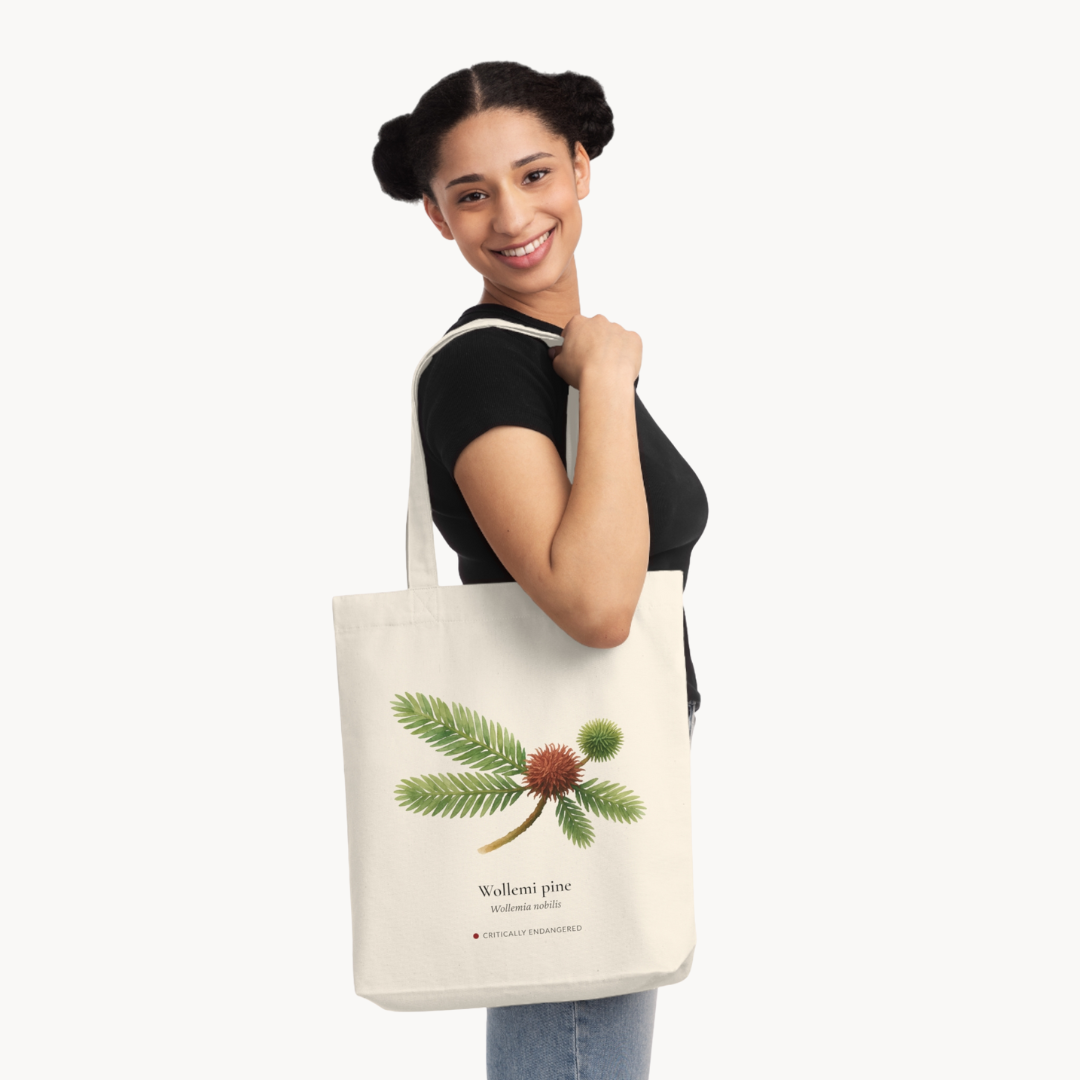 Wollemi Pine Woven Tote Bag