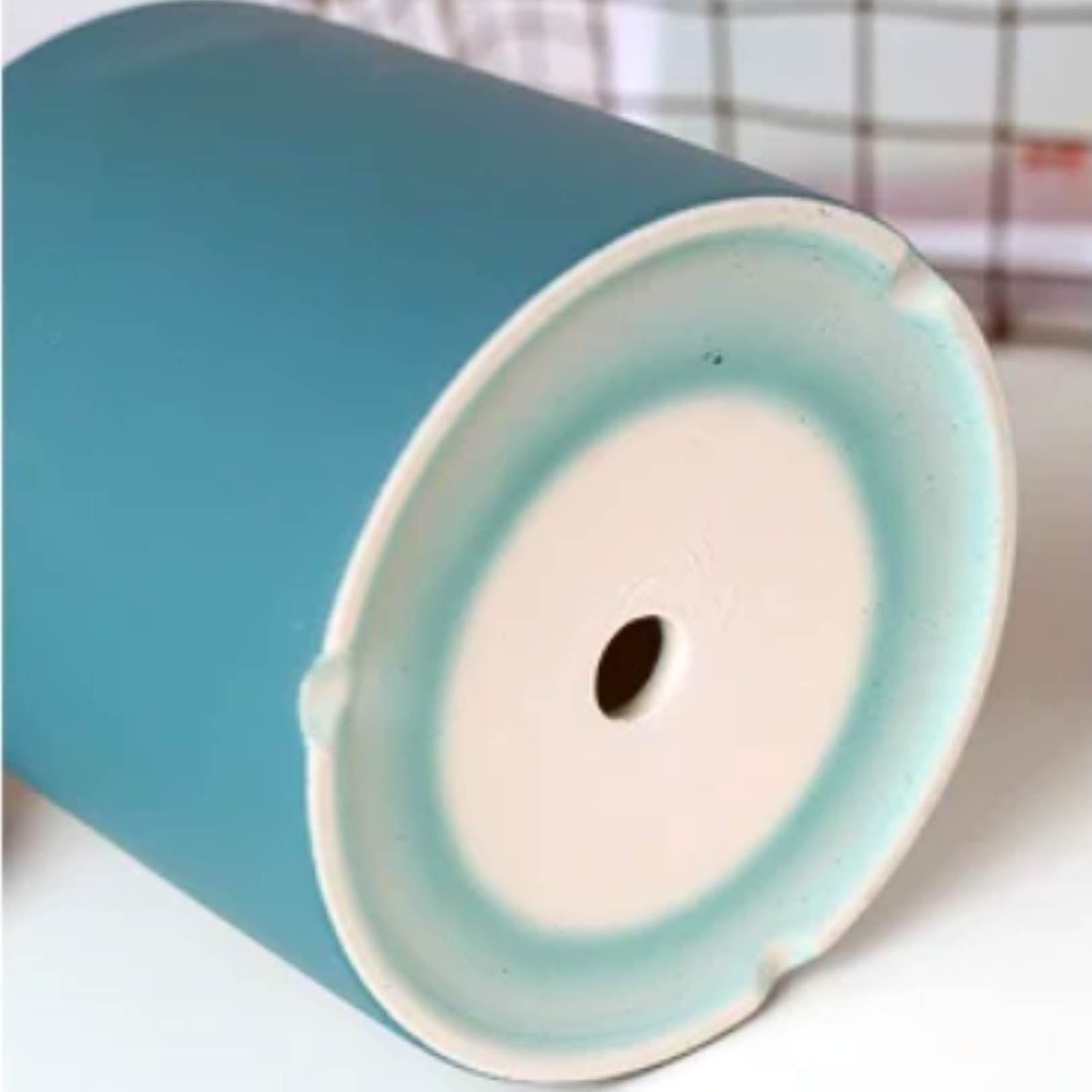 Colorful ceramic planter for indoor plants