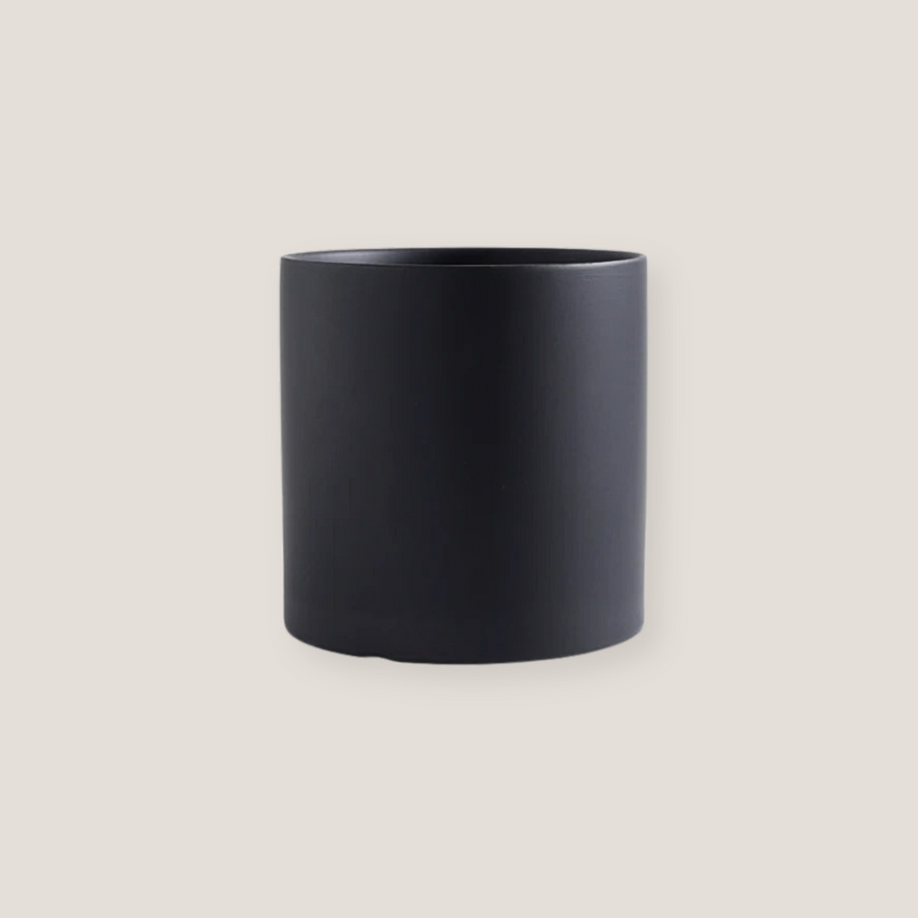 Colorful ceramic planter for indoor plants