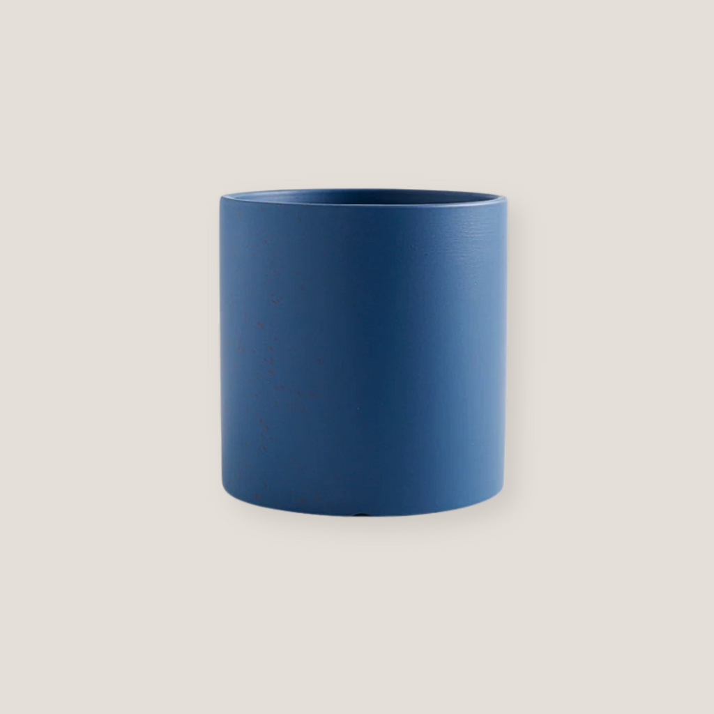 Colorful ceramic planter for indoor plants