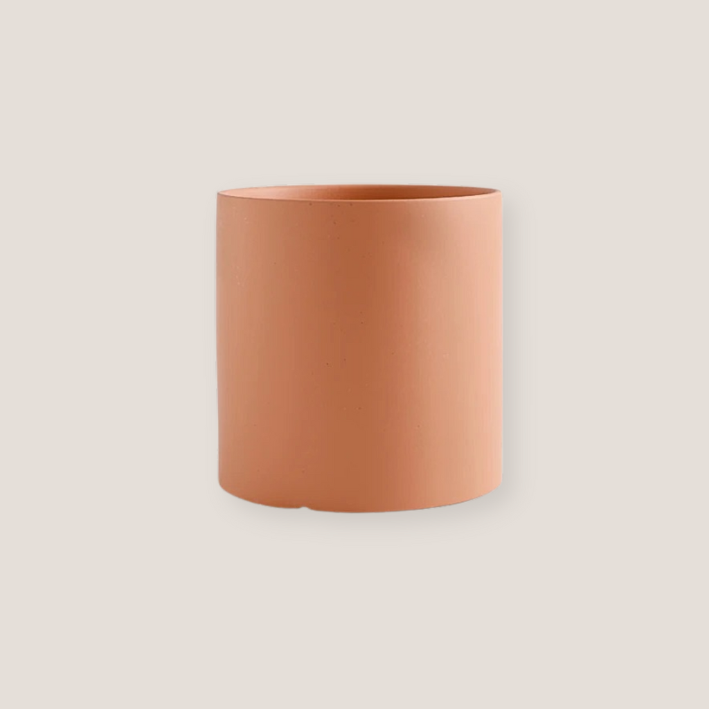 Colorful ceramic planter for indoor plants